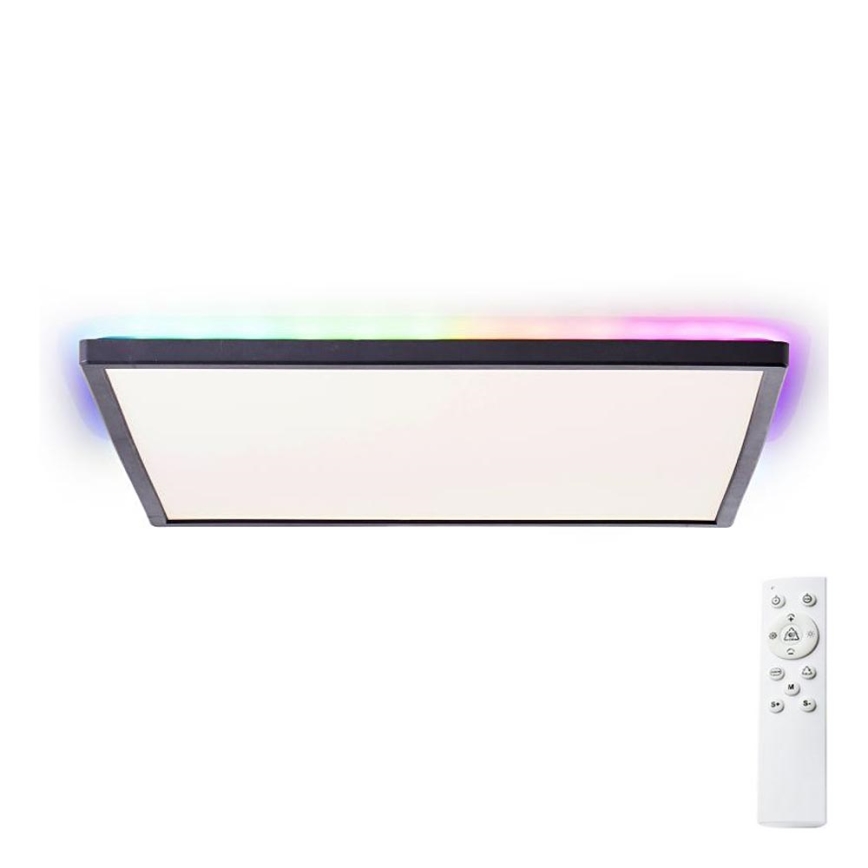 Brilliant - Plafón LED RGBW regulable SALTERY LED/22W/230V 3000-6500K + control remoto