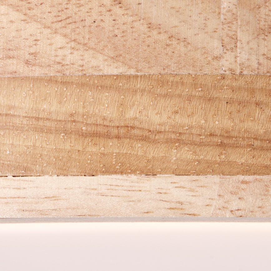 Brilliant - Plafón LED SLIMLINE LED/14W/230V 3000/4000K madera de caucho