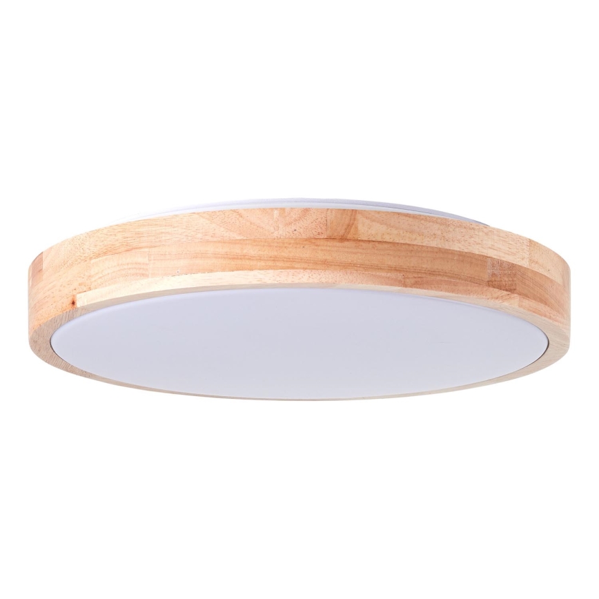 Brilliant - Plafón LED SLIMLINE LED/14W/230V 3000/4000K madera de caucho
