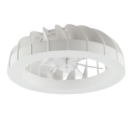 Brilliant - Ventilador de techo regulable LED RGBW con luz FANORA LED/30W/230V 2700-6500K Ø 46 cm blanco + mando a distancia