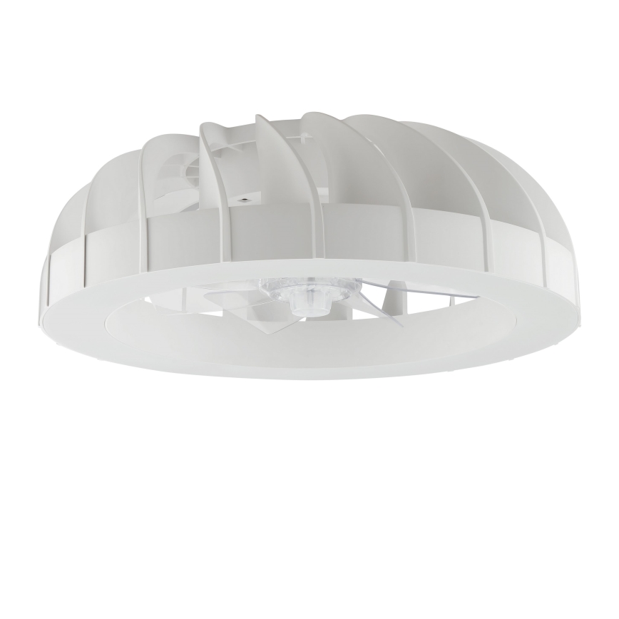 Brilliant - Ventilador de techo regulable LED RGBW con luz FANORA LED/30W/230V 2700-6500K Ø 46 cm blanco + mando a distancia