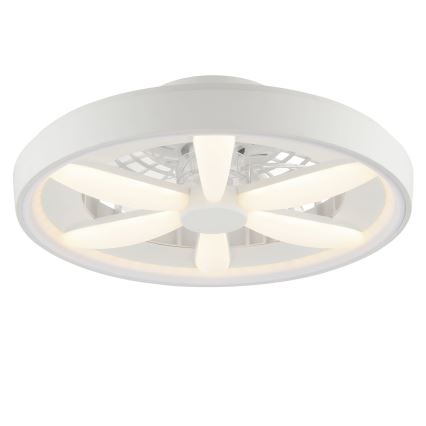 Brilliant - Ventilador de techo regulable LED RGBW con luz GAIANO LED/48W/230V 2700-6500K blanco + mando a distancia