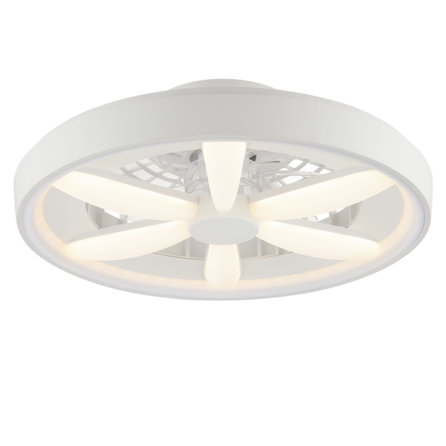 Brilliant - Ventilador de techo regulable LED RGBW con luz GAIANO LED/48W/230V 2700-6500K blanco + mando a distancia
