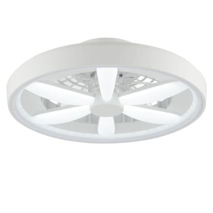 Brilliant - Ventilador de techo regulable LED RGBW con luz GAIANO LED/48W/230V 2700-6500K blanco + mando a distancia