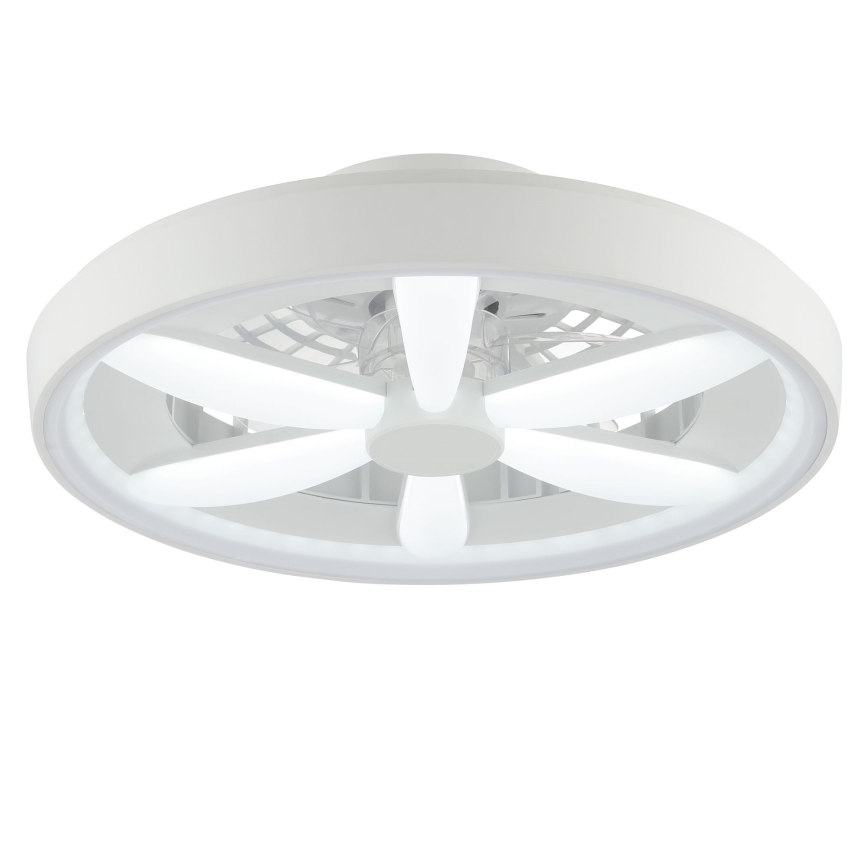 Brilliant - Ventilador de techo regulable LED RGBW con luz GAIANO LED/48W/230V 2700-6500K blanco + mando a distancia