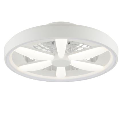 Brilliant - Ventilador de techo regulable LED RGBW con luz GAIANO LED/48W/230V 2700-6500K blanco + mando a distancia