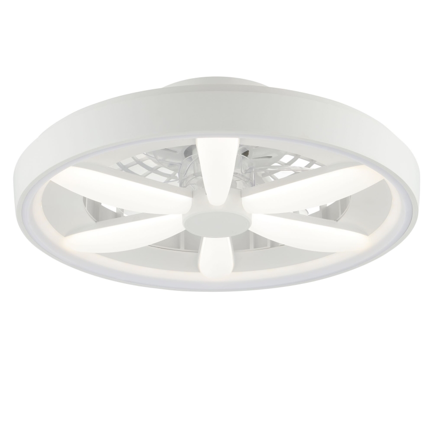 Brilliant - Ventilador de techo regulable LED RGBW con luz GAIANO LED/48W/230V 2700-6500K blanco + mando a distancia