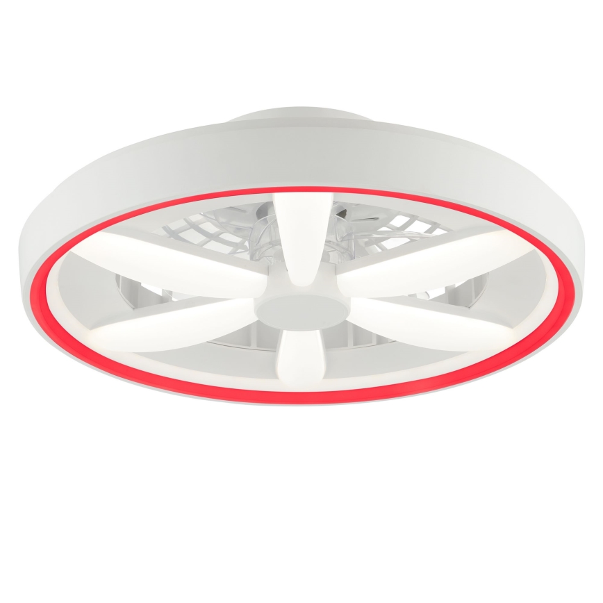 Brilliant - Ventilador de techo regulable LED RGBW con luz GAIANO LED/48W/230V 2700-6500K blanco + mando a distancia
