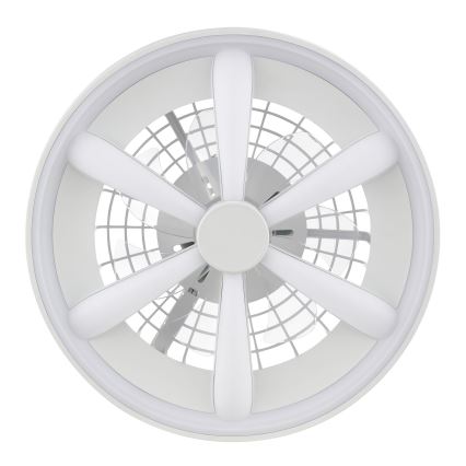 Brilliant - Ventilador de techo regulable LED RGBW con luz GAIANO LED/48W/230V 2700-6500K blanco + mando a distancia