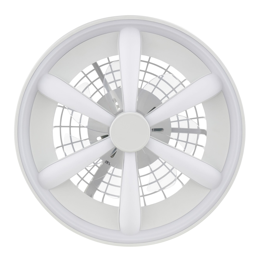 Brilliant - Ventilador de techo regulable LED RGBW con luz GAIANO LED/48W/230V 2700-6500K blanco + mando a distancia