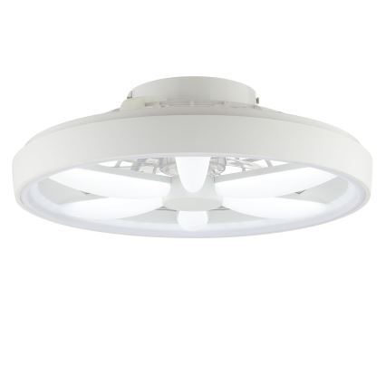 Brilliant - Ventilador de techo regulable LED RGBW con luz GAIANO LED/48W/230V 2700-6500K blanco + mando a distancia