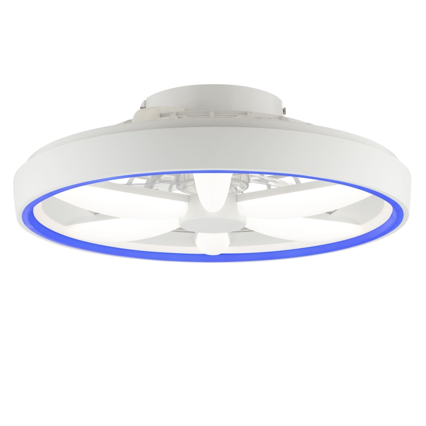Brilliant - Ventilador de techo regulable LED RGBW con luz GAIANO LED/48W/230V 2700-6500K blanco + mando a distancia