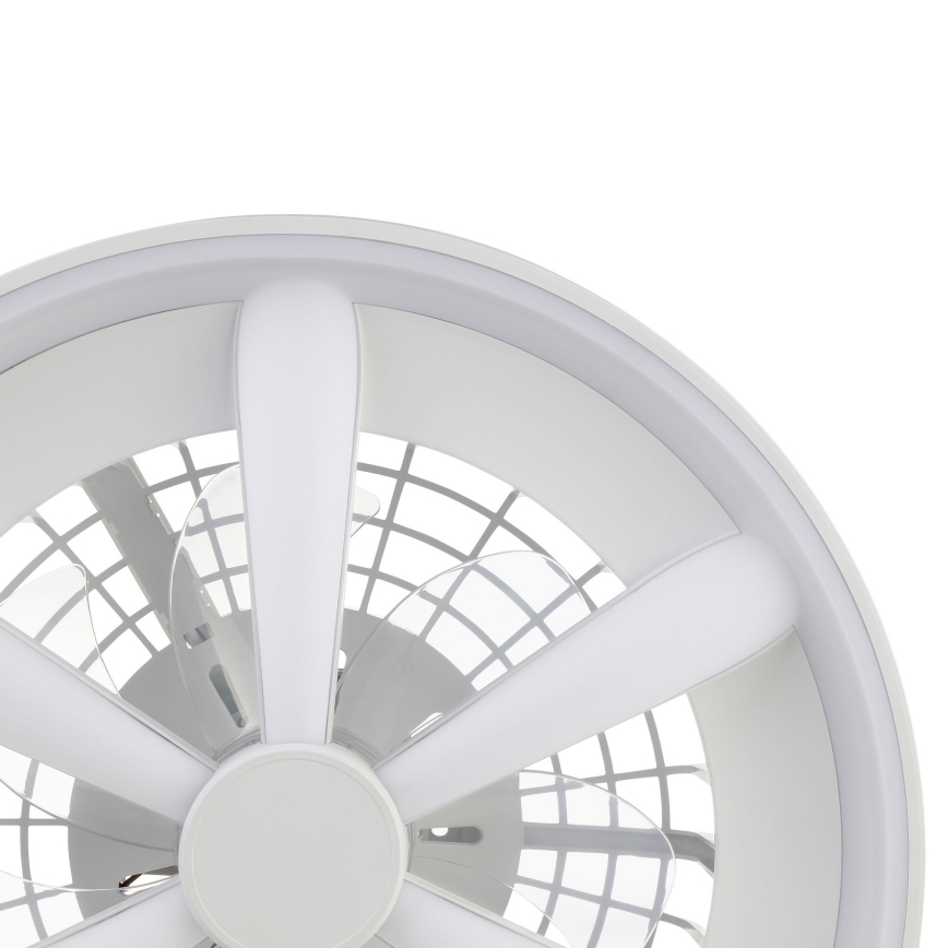 Brilliant - Ventilador de techo regulable LED RGBW con luz GAIANO LED/48W/230V 2700-6500K blanco + mando a distancia