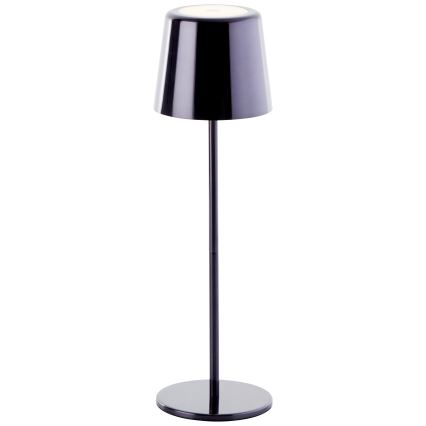 Brilliant - Lámpara exterior táctil LED regulable XAANA LED/4W/5V 3000/4000/6500K 2600 mAh IP44 negra
