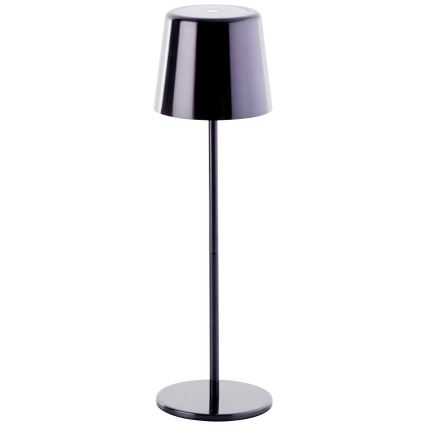Brilliant - Lámpara exterior táctil LED regulable XAANA LED/4W/5V 3000/4000/6500K 2600 mAh IP44 negra