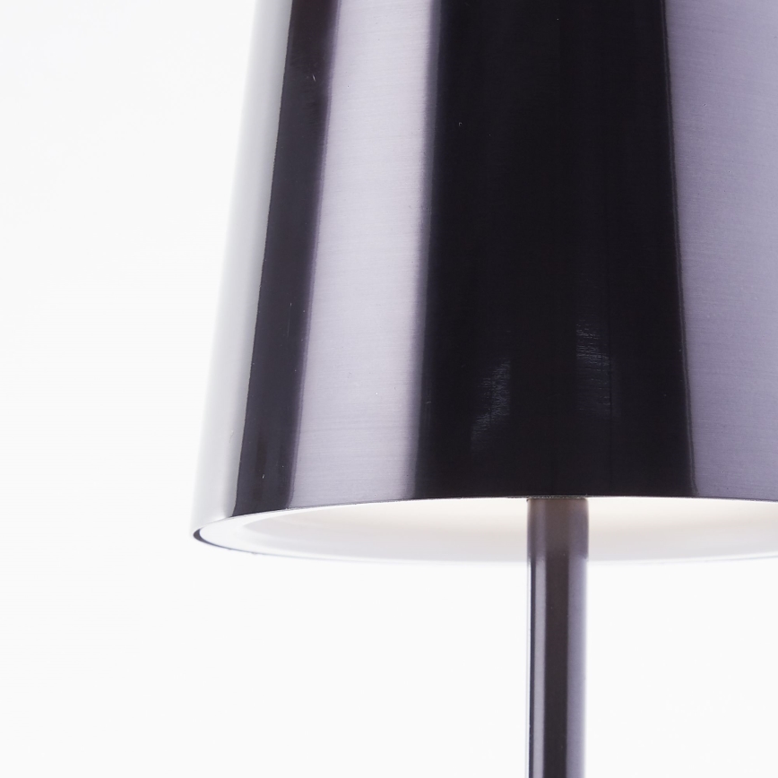 Brilliant - Lámpara exterior táctil LED regulable XAANA LED/4W/5V 3000/4000/6500K 2600 mAh IP44 negra