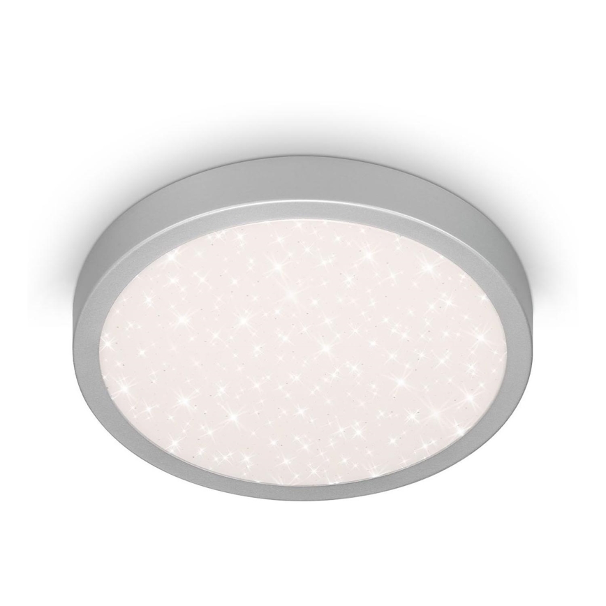 Brilo 3649-014 - Plafón LED de baño RUNA LED/18,5W/230V IP44 plata