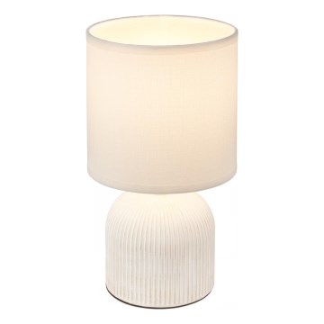 Brilo - Lámpara de mesa INO 1xE14/10W/230V blanca