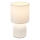 Brilo - Lámpara de mesa INO 1xE14/10W/230V blanca