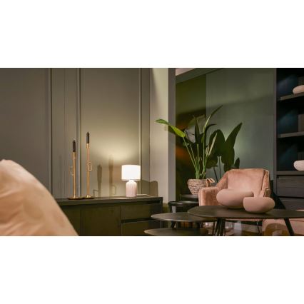 Brilo - Lámpara de mesa INO 1xE14/10W/230V blanca