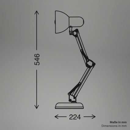 Brilo - Lámpara de mesa PIXA 1xE14/25W/230V beige