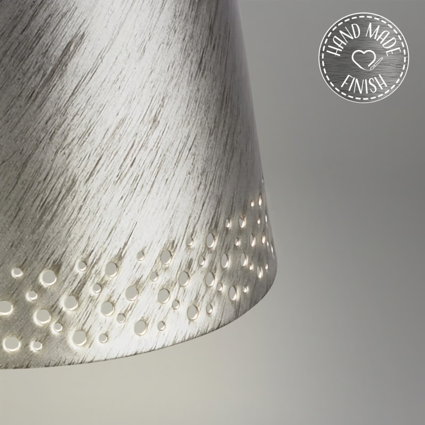 Brilo - Lámpara de mesa exterior LED táctil recargable y regulable KIKI LED/2,6W/5V IP44 2600 mAh plateada