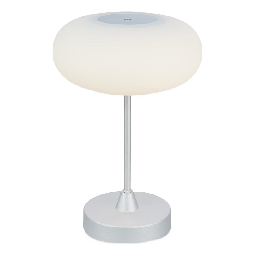 Brilo - Lámpara de sobremesa recargable LED regulable para exteriores OLANA LED/3W/5V IP44
