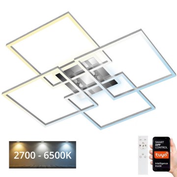 Brilo - Lámpara de techo LED regulable FRAME LED/50W/230V 2700-6500K Wi-Fi Tuya + control remoto