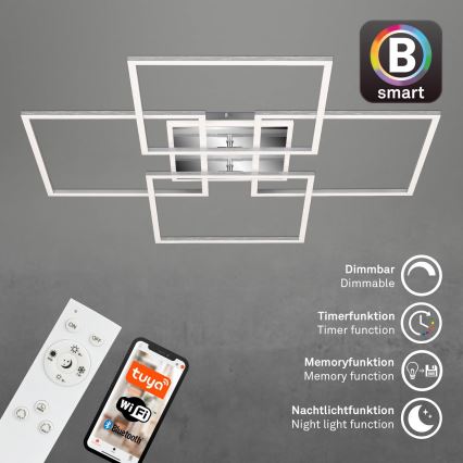 Brilo - Lámpara de techo LED regulable FRAME LED/50W/230V 2700-6500K Wi-Fi Tuya + control remoto