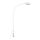 Brilo - LED Lámpara de mesa flexible con clip TRASNA LED/7,5W/230V blanco