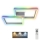 Brilo - LED RGBW Lámpara de techo regulable FRAME 2xLED/17W/230V 2700-6500K + control remoto