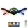 Brilo - LED RGBW Lámpara de techo regulable FRAME 2xLED/9W/230V 2700-6500K + control remoto