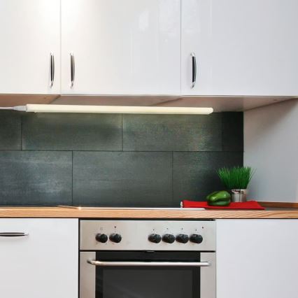 Brilo - Luminaria LED para instalar bajo mueble LED/10W/230V 4000K 87,3 cm