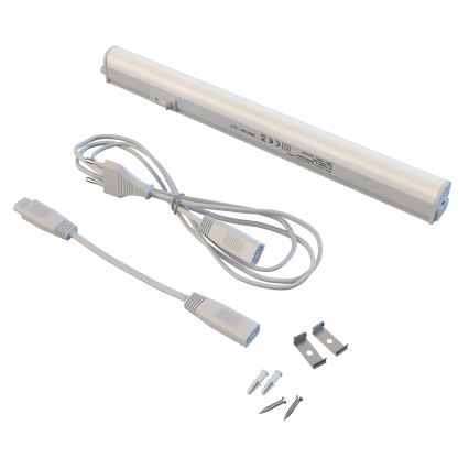 Brilo - Luminaria LED para montaje bajo mueble, 4 W, 230 V, 4000 K, 31,3 cm