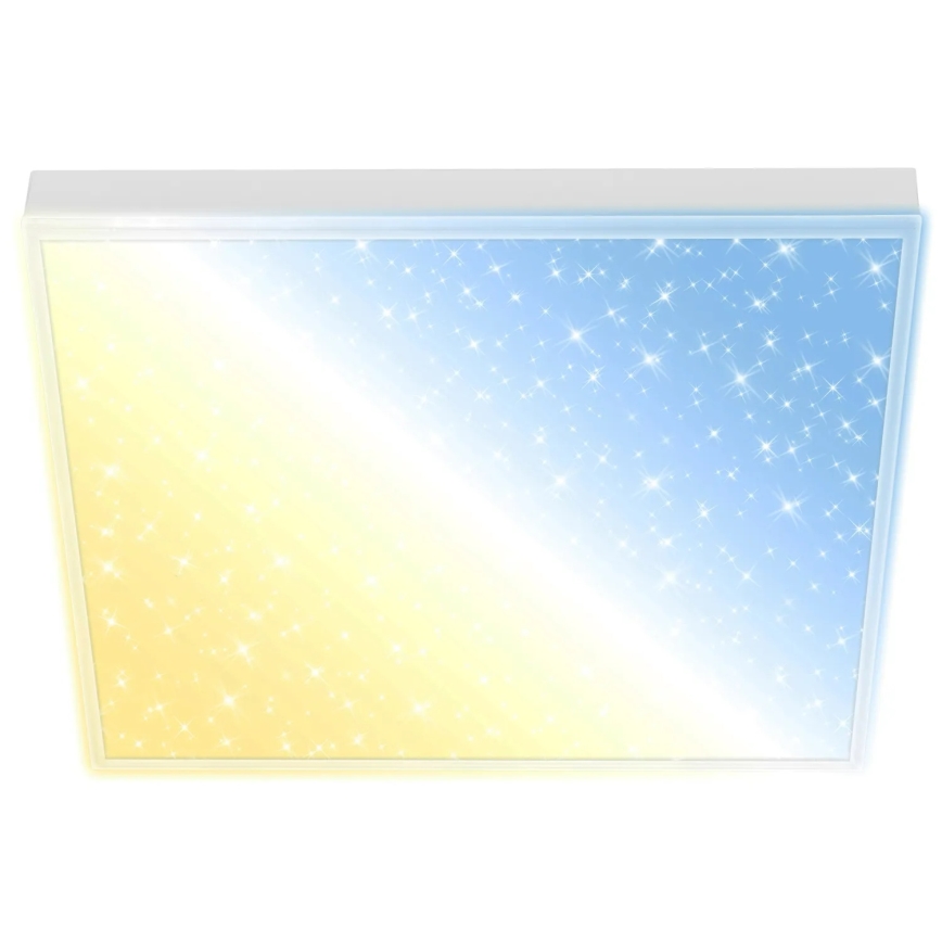 Brilo - Panel LED regulable de superficie 21W/230V 3000-6500K 38x38 cm + control remoto