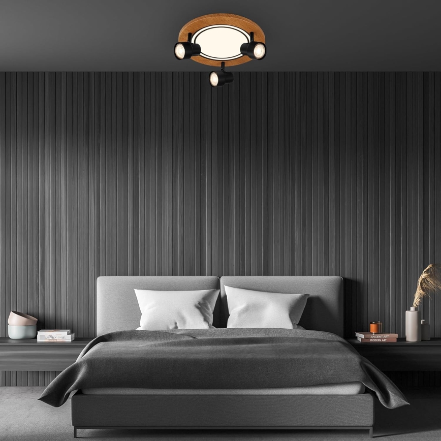 Brilo - Plafón LED LED/12W/230V + 3xGU10/9W 3000K