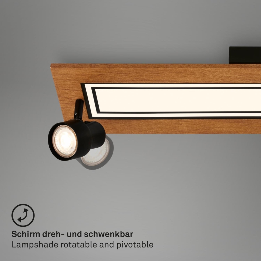 Brilo - Plafón LED LED/24W/230V + 3xGU10/9W 3000K