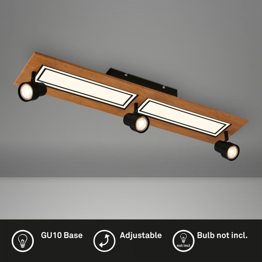 Brilo - Plafón LED LED/24W/230V + 3xGU10/9W 3000K