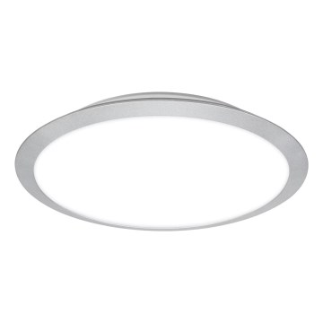 Brilo - Plafón LED para baño CTS LED/21W/230V 3000/4000K IP44 diámetro 37 cm cromo mate