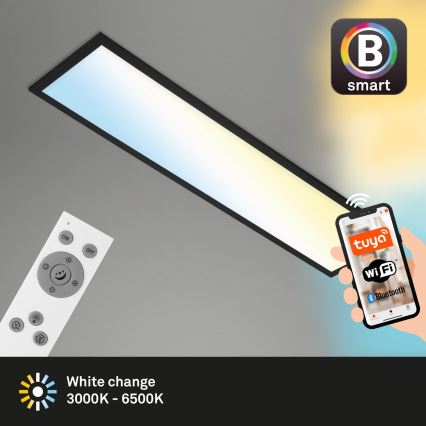 Brilo - Plafón LED regulable PIATTO LED/28W/230V 3000-6500K Wi-Fi Tuya + control remoto
