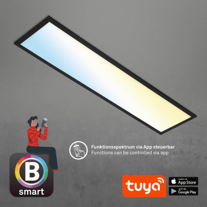Brilo - Plafón LED regulable PIATTO LED/28W/230V 3000-6500K Wi-Fi Tuya + control remoto