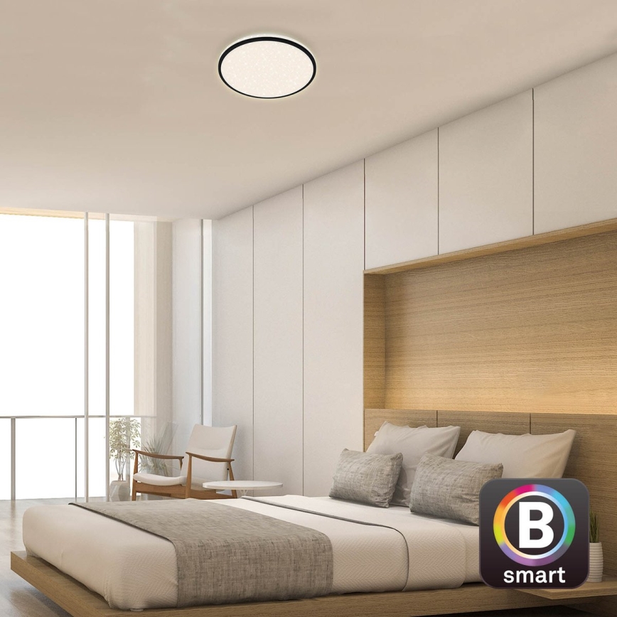 Brilo - Plafón LED regulable STARRY SKY LED/24W/230V 3000-6500K Wi-Fi Tuya + control remoto