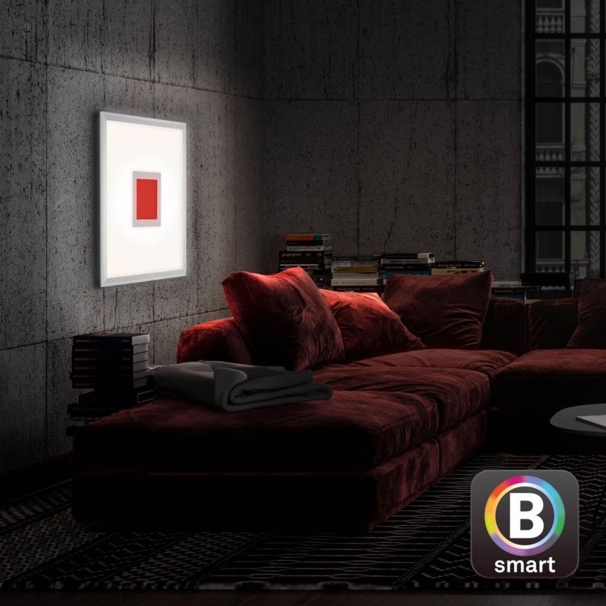 Brilo - Plafón LED RGB regulable CENTRO LED/24W/230V 2700-6500K Wi-Fi Tuya + control remoto