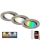Brilo - SET 3x LED RGBW Lámpara de baño regulable 1xGU10/4,9W/230V 2700-6500K Wi-Fi Tuya IP23 + control remoto