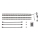 Brilo - Tira LED RGBW regulable diá. TV 3m LED/2,5W/USB + control remoto