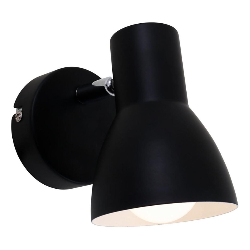 Briloner 10698889 - Foco de pared 1xE14/25W/230V negro