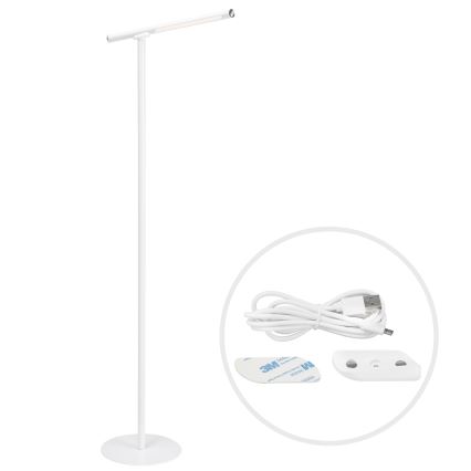 Briloner 1384-016 - Lámpara de pie LED táctil regulable 2en1 EVERYWHERE LED/2,3W/5V 2000 mAh