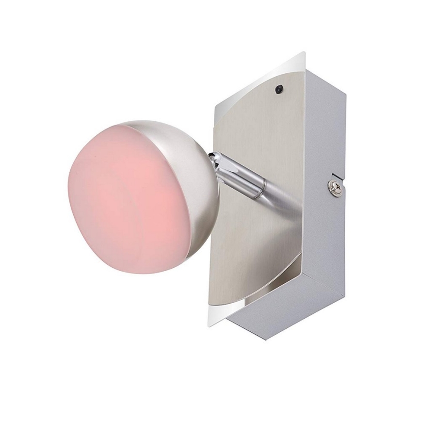 Briloner 2040-012 - Foco LED RGB regulable 1xLED/3,3W/230V + mando a distancia