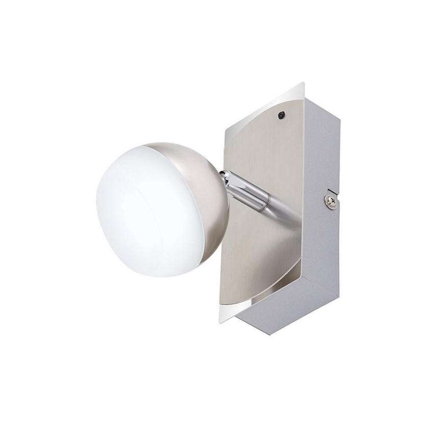 Briloner 2040-012 - Foco LED RGB regulable 1xLED/3,3W/230V + mando a distancia