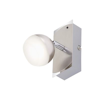 Briloner 2040-012 - Foco LED RGB regulable 1xLED/3,3W/230V + mando a distancia